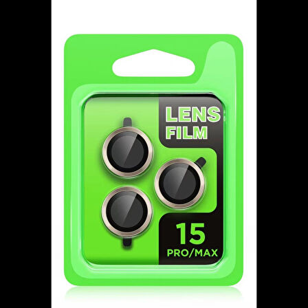 Newface iPhone 15 Pro Raze Metal Kamera Lens