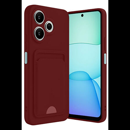 Newface Xiaomi Redmi 13 4G Kılıf Kelvin Kartvizitli Silikon