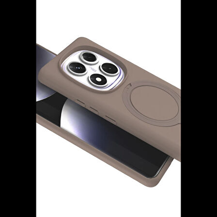 Xiaomi Uyumlu Redmi Note 14 Pro 4G Regal Magsafe Standlı Kapak