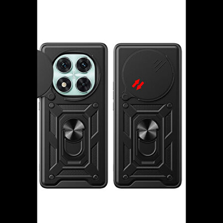 Xiaomi Redmi Note 14 Pro 5G Kılıf Pars Lens Yüzüklü Silikon