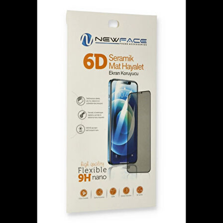Newface Samsung Galaxy A53 5G 6D Mat Seramik Hayalet Nano Ekran Koruyucu