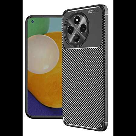 Tecno Spark 30 Pro Kılıf Auto Focus Karbon Kapak
