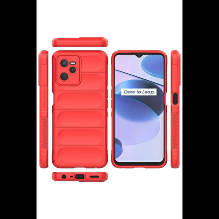 Newface Realme C35 Kılıf Optimum Silikon
