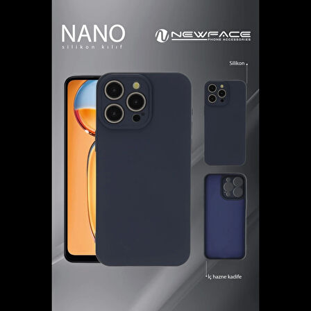 Newface Xiaomi Redmi Note 13 Pro 4G Kılıf Nano içi Kadife Silikon