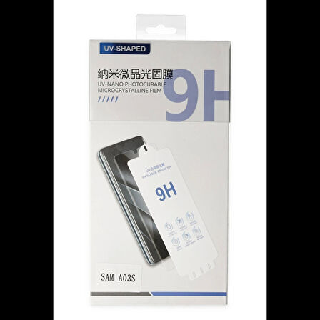 Newface Samsung Uyumlu Galaxy A13 4G Uv Polymer Nano Ekran Koruyucu