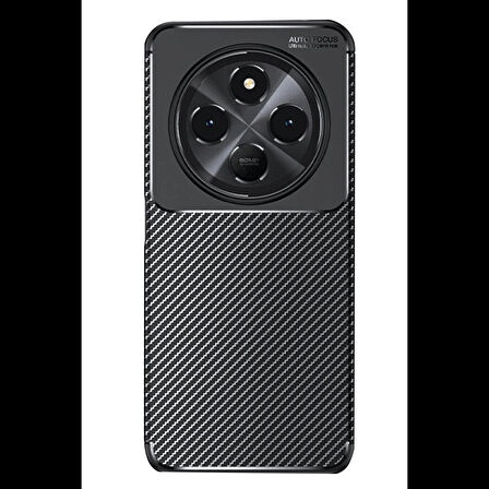 Newface Xiaomi Redmi 14C Kılıf Auto Focus Karbon Kapak