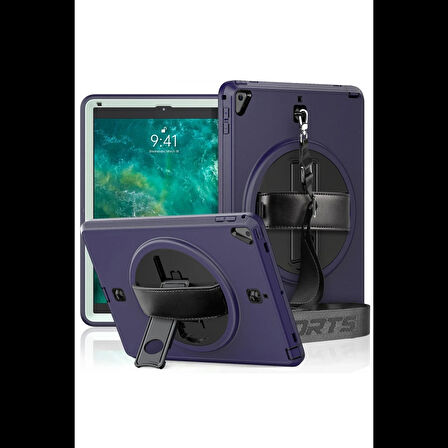 Newface iPad 5 Air 9.7 Kılıf Strap