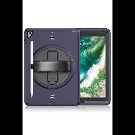 Newface iPad 5 Air 9.7 Kılıf Strap