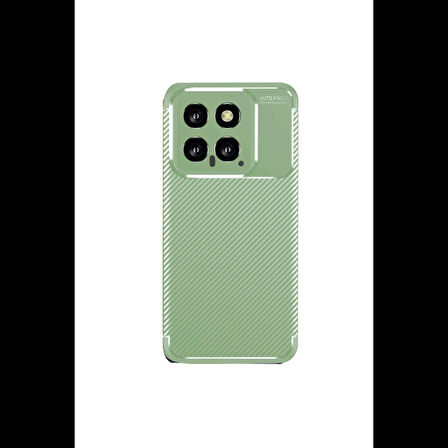 Newface Xiaomi Mi 14T Kılıf Auto Focus Karbon Kapak