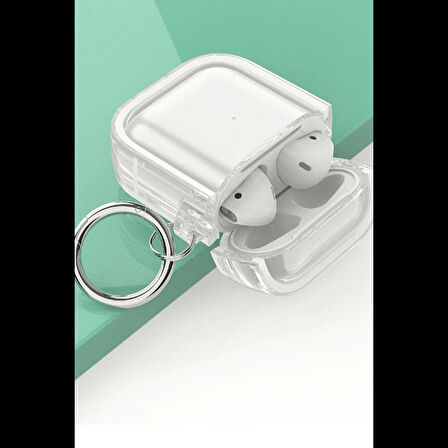 Movenchy Airpods 4 (4.nesil) Shiny Şeffaf Kılıf