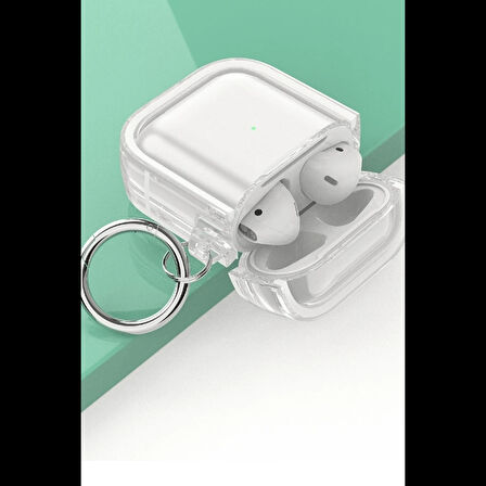 Movenchy Airpods 4 (4.nesil) Shiny Şeffaf Kılıf