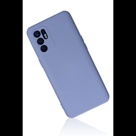Newface Oppo Reno 6 Kılıf Nano içi Kadife Silikon