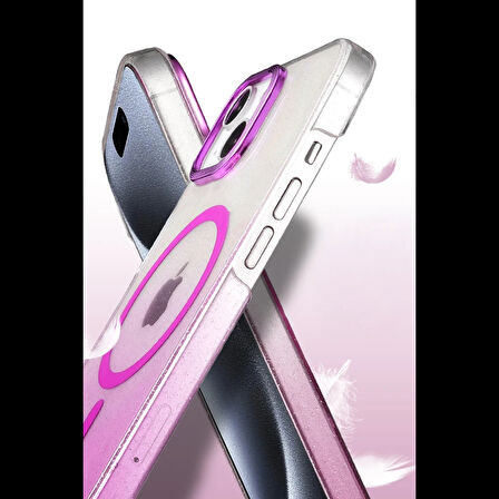 Newface Apple Uyumlu iPhone 14 Glossy Magsafe Kapak