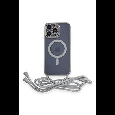 Newface iPhone 13 Pro Kılıf Divo Lazer Askılı Magsafe Kapak