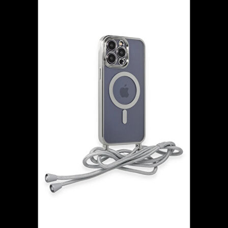 Newface iPhone 13 Pro Kılıf Divo Lazer Askılı Magsafe Kapak