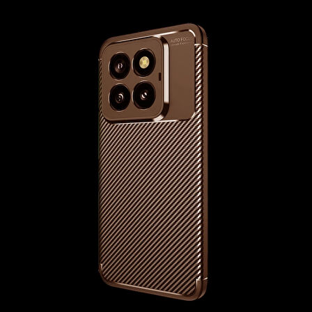 Newface Xiaomi Mi 14T Pro Kılıf Auto Focus Karbon Kapak