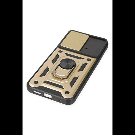 Newface Xiaomi Uyumlu Poco M4 Pro 4G Kılıf Pars Lens Yüzüklü Silikon