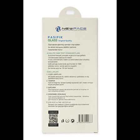 Newface Samsung Galaxy A71 Pasifik Cam Ekran Koruyucu