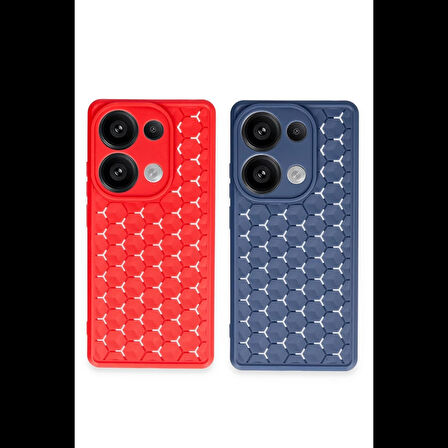 Newface Xiaomi Redmi Note 13 Pro 4G Kılıf Petek Silikon Kapak