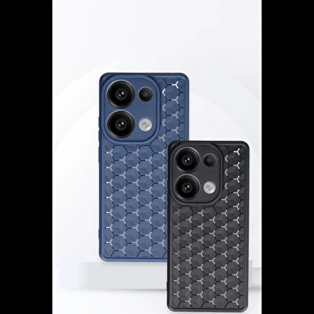 Newface Xiaomi Redmi Note 13 Pro 4G Kılıf Petek Silikon Kapak
