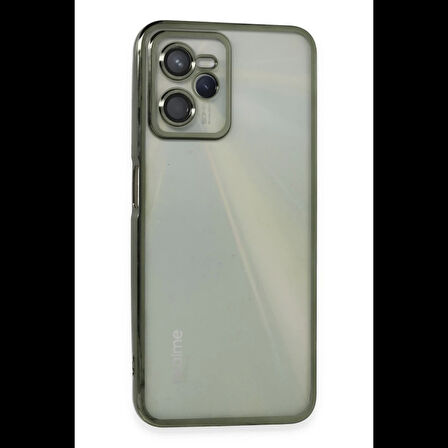 Newface Realme C35 Kılıf Razer Lensli Silikon