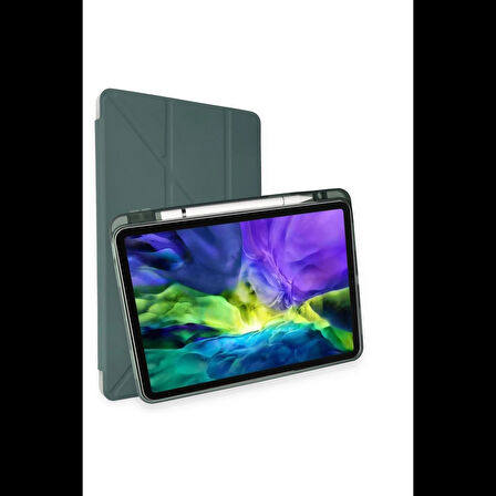 Newface iPad Pro 11 (2024) Kılıf Kalemlikli Mars Tablet Kılıfı