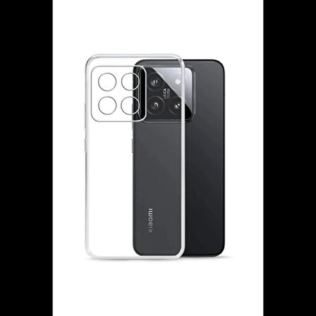 Newface Xiaomi Uyumlu Mi 15 Kılıf Lüx Şeffaf Silikon
