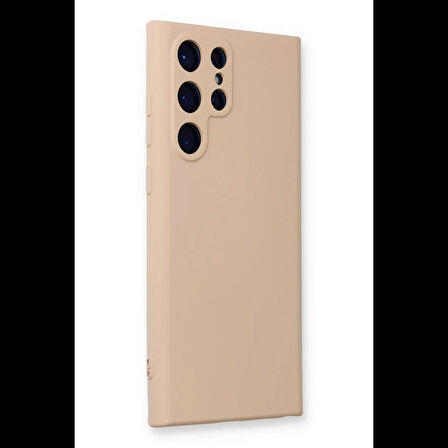 Newface Samsung Galaxy S24 Ultra Kılıf Nano içi Kadife Silikon