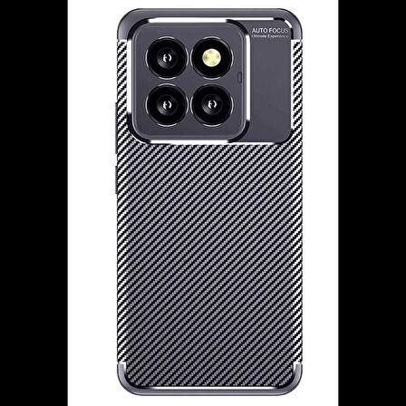 Newface Xiaomi Mi 14T Pro Kılıf Auto Focus Karbon Kapak