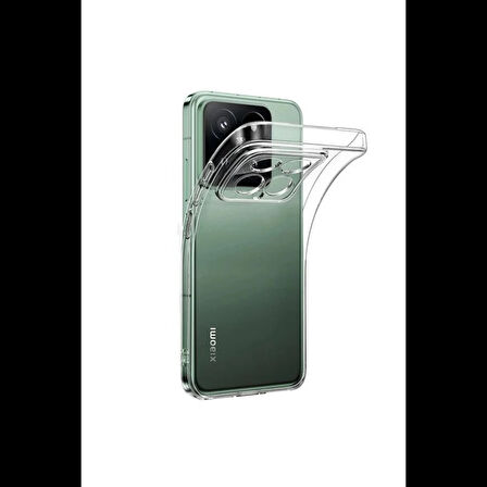 Newface Xiaomi Mi 14T Pro Kılıf Lüx Şeffaf Silikon