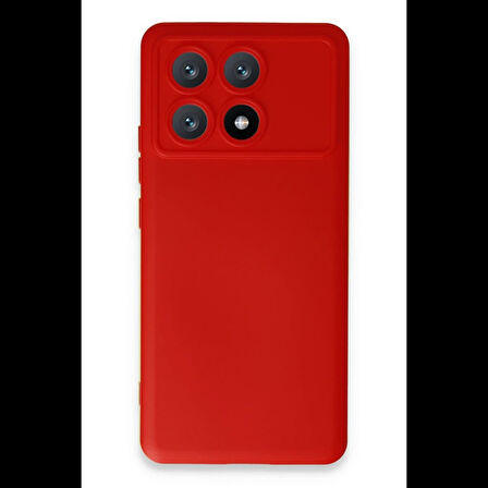 Newface Xiaomi Uyumlu Poco X6 Pro Kılıf Nano içi Kadife Silikon