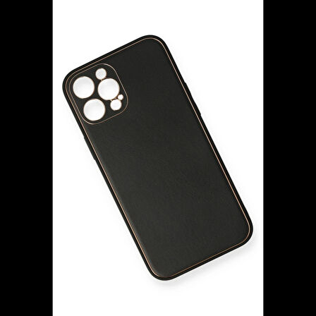Newface iPhone 12 Pro Kılıf Coco Deri Silikon Kapak
