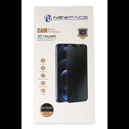 Newface Samsung Uyumlu Galaxy S22 3D Antistatik Hayalet Cam Ekran Koruyucu