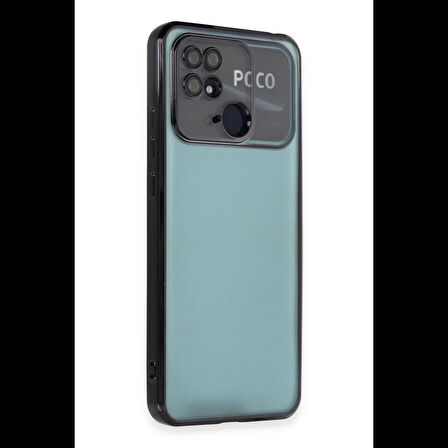 Newface Xiaomi Uyumlu Redmi 10C Kılıf Razer Lensli Silikon