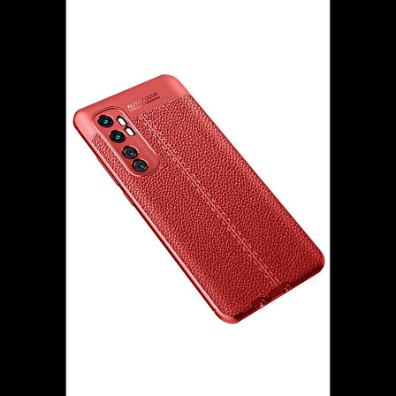 Newface Xiaomi Mi Note 10 Lite Kılıf Auto Focus Kapak - Kırmızı