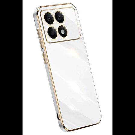 Newface Xiaomi Uyumlu Poco X6 Pro Kılıf Volet Silikon