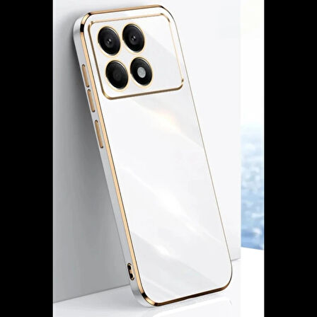 Newface Xiaomi Uyumlu Poco X6 Pro Kılıf Volet Silikon