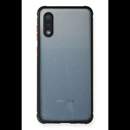 Newface Samsung Uyumlu Galaxy A02 Kılıf Miami Şeffaf Silikon