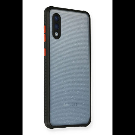 Newface Samsung Uyumlu Galaxy A02 Kılıf Miami Şeffaf Silikon