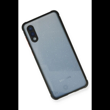 Newface Samsung Uyumlu Galaxy A02 Kılıf Miami Şeffaf Silikon