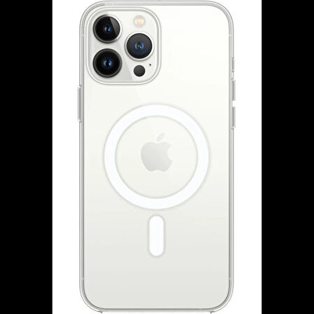 Newface iPhone 15 Pro Max Kılıf Pc Real Magsafe Kapak - Şeffaf