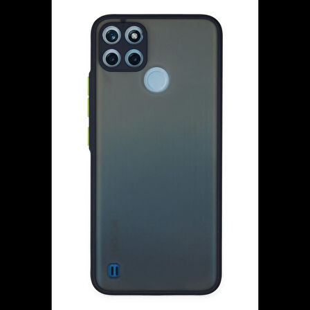 Newface Realme C21Y Kılıf Montreal Silikon Kapak