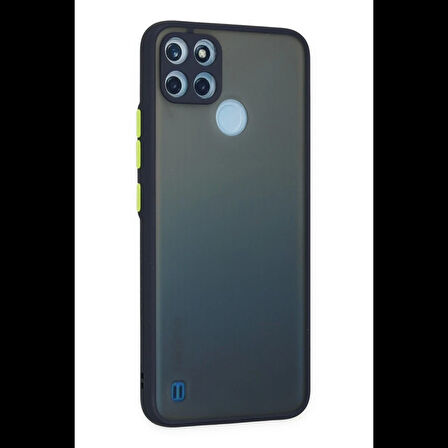 Newface Realme C21Y Kılıf Montreal Silikon Kapak