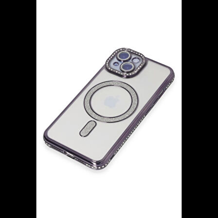 Newface iPhone 13 Kılıf Joke Simli Magneticsafe Kılıf