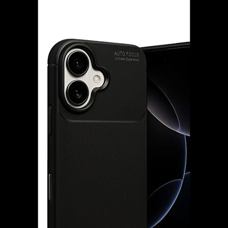 Joy Tekno Apple iPhone 17 Auto Focus Karbon Kapak