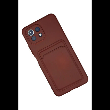 Newface Xiaomi Mİ 11 Lite Kılıf Kelvin Kartvizitli Silikon