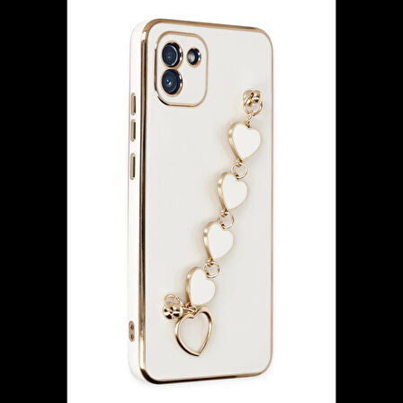 Newface Samsung Galaxy A03 Kılıf Esila Silikon