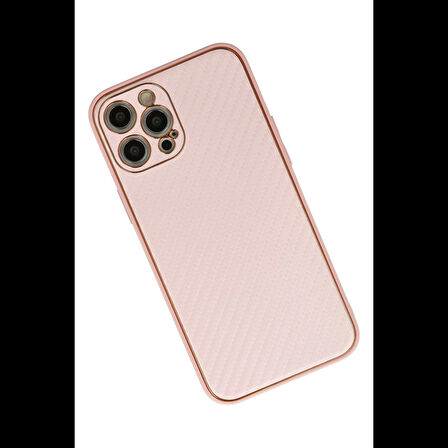 Newface iPhone 12 Pro Max Kılıf Coco Karbon Silikon