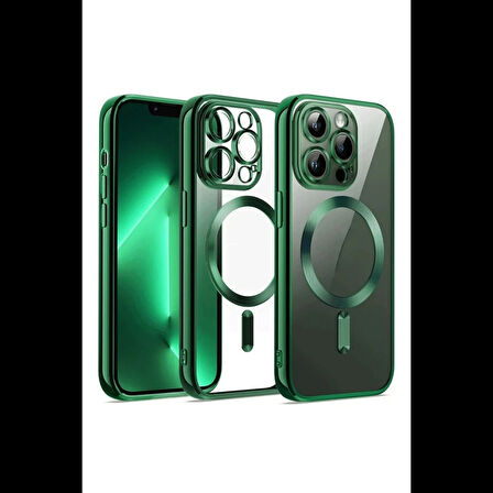 Newface iPhone 13 Pro Max Kılıf Kross Magneticsafe Kapak