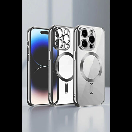Newface iPhone 13 Pro Max Kılıf Kross Magneticsafe Kapak